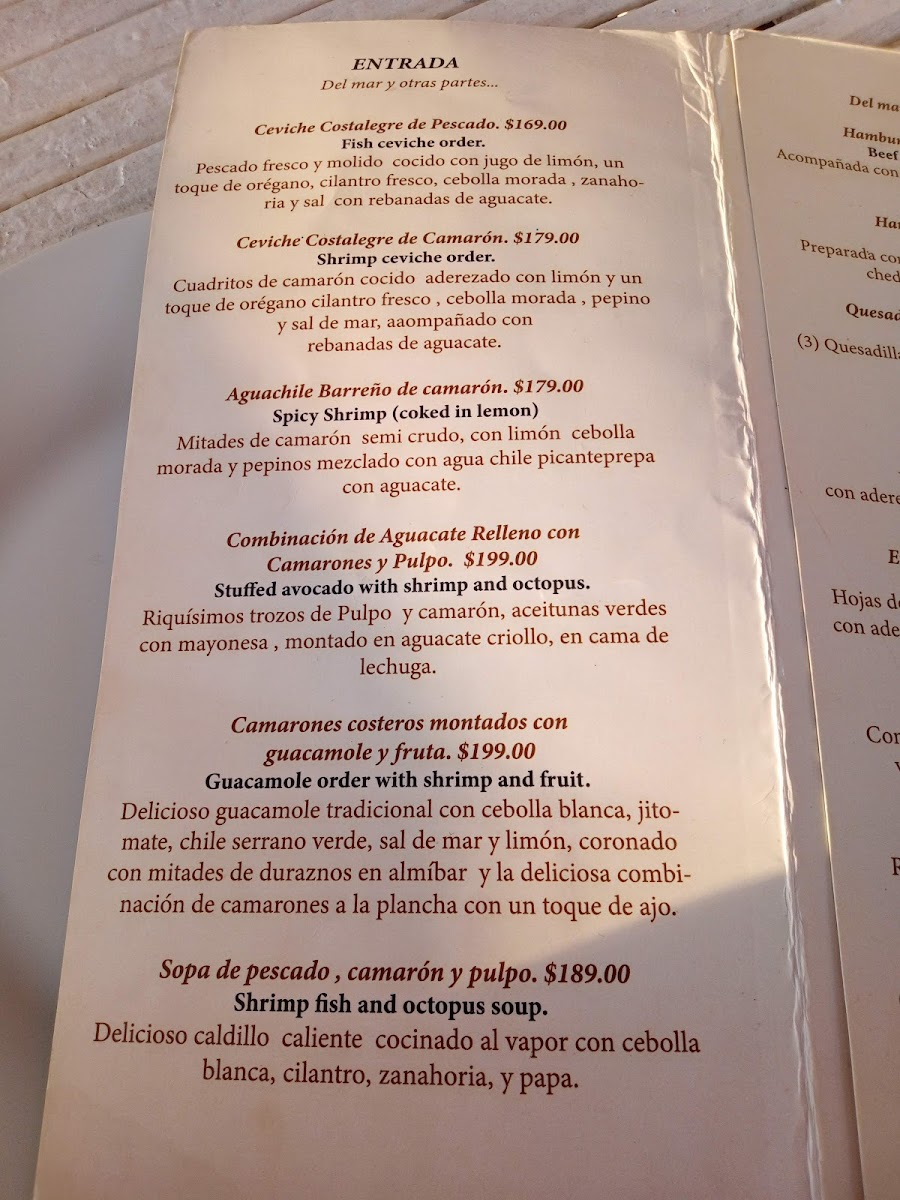 Sea master barra de navidad Menu - Image 3