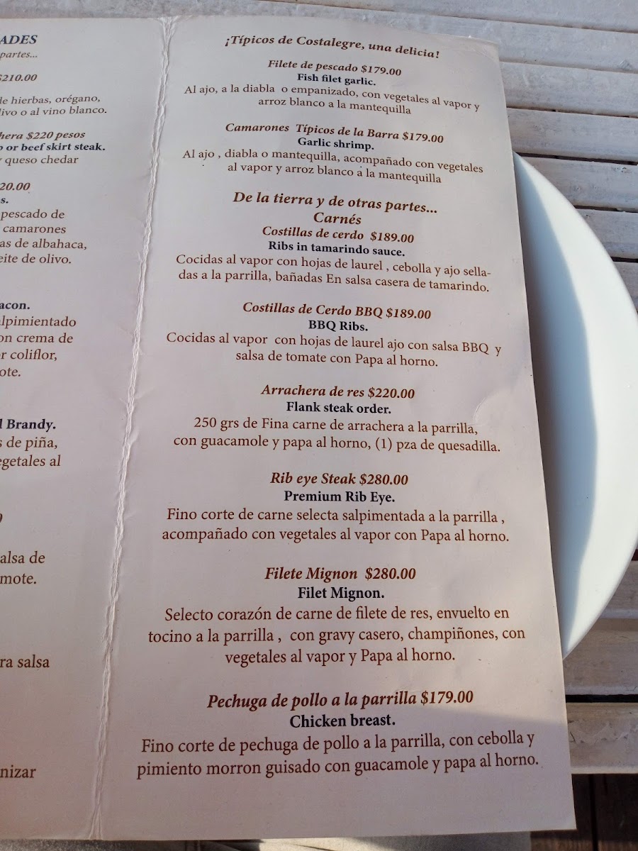 Sea master barra de navidad Menu - Image 5